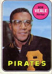 1969 Topps Baseball Cards      520     Bob Veale